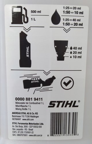 Butelka do mieszanki paliwowej Stihl 0000 881 9411 1 l