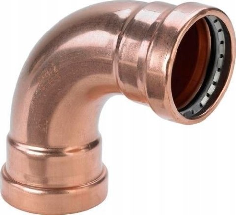 Łuk 90° z miedzi 64 mm Profipress 2416XL WODA Łuk 90° z miedzi 64 mm Profipress 2416XL WODA