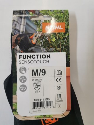 RĘKAWICE Rękawiczki Ochronne SensoTouch Wygodne Uniwersalne STIHL R. M