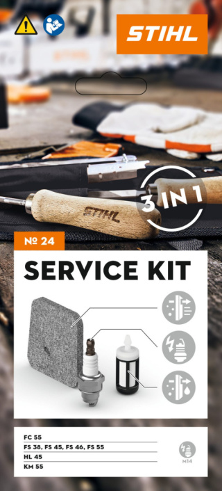 Nr.24 Zestaw serwisowy do FS 38 (nie 2-MIX), 45, 46, 55 (nie 2-MIX)