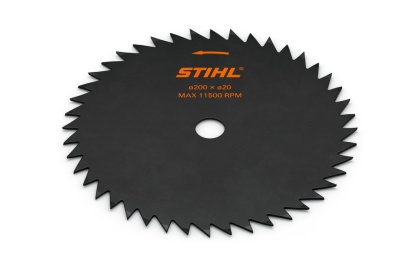 Piła tarczowa z zębami ukośnymi WoodCut 200-44, śr. otw. 20 mm