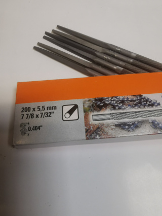 Pilnik okrągły śr. 5,5 x 200 mm