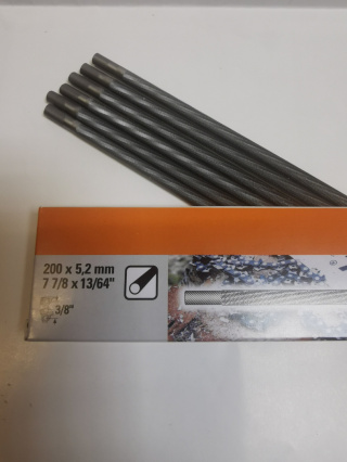 Pilnik okrągły śr. 5,2 x 200 mm