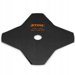 Tarcza tnąca STIHL do trawy GrassCut, 4 ostrza, 230mm śr.otw. 20 mm Orginał