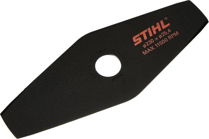 Tarcza tnąca do trawy GrassCut, 2 ostrza, 230mm śr. otw. 25,4 mm