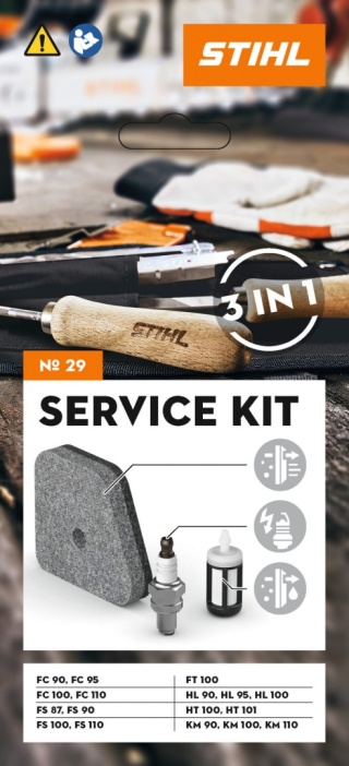 Zestaw serwisowy STIHL nr 29 do FS 87,90,100, HL 95, 100, HT 100, 101, KM 90 Orginał