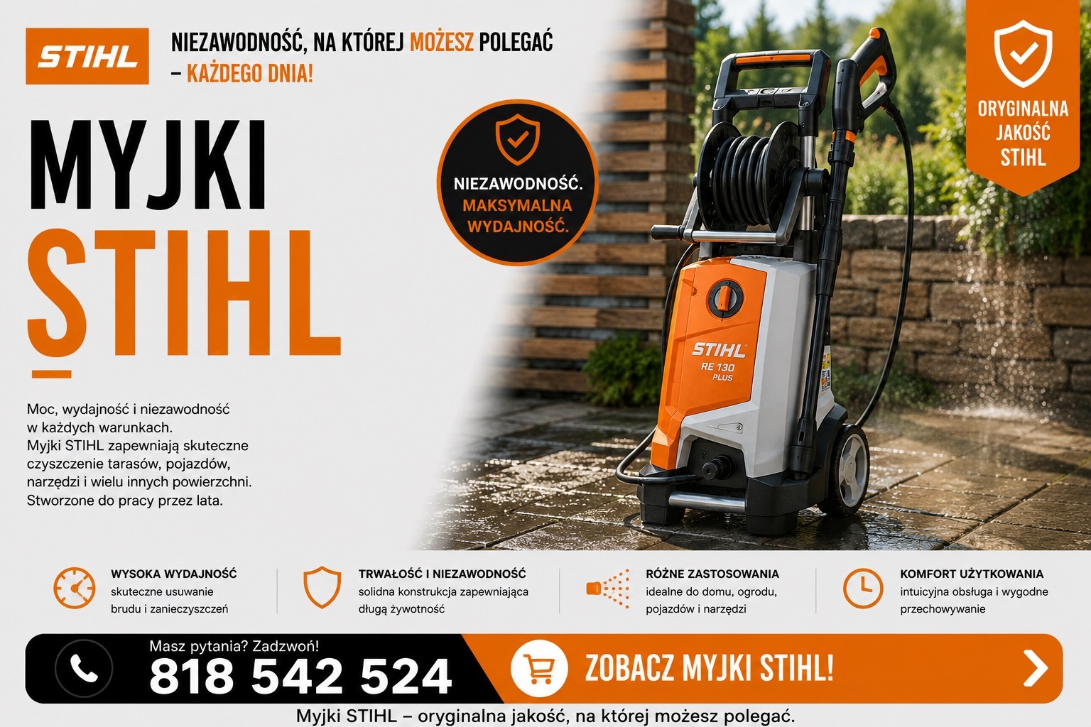 Myjki wysokociśnieniowe STIHL