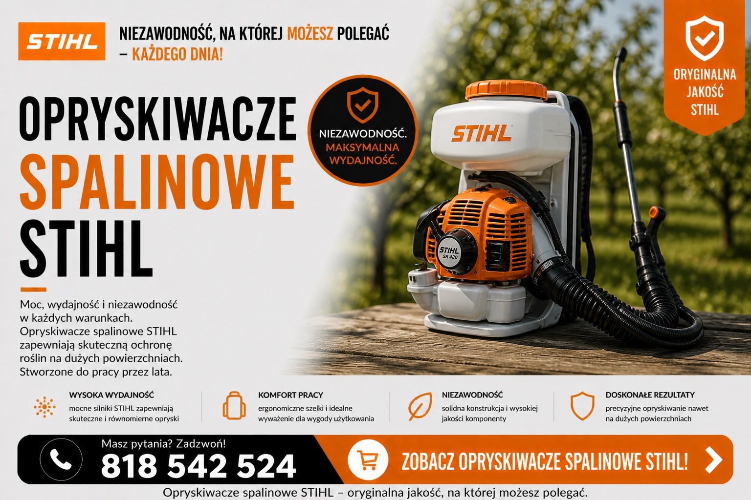 Oprykiwacze STIHL