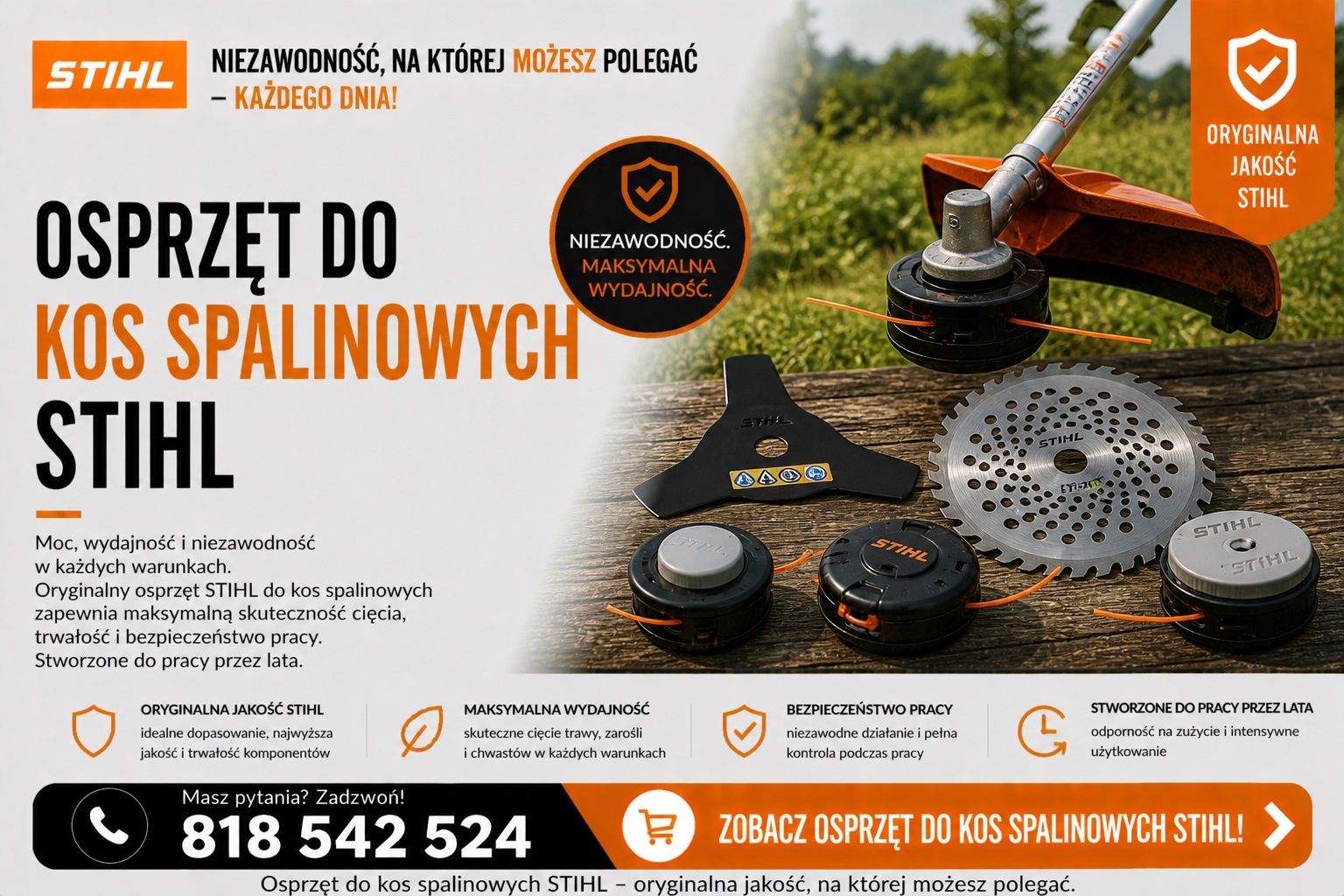 Osprzęt do kosy FS 120