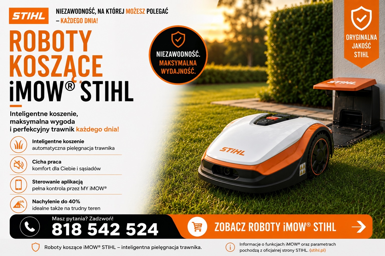 Roboty koszące STIHL