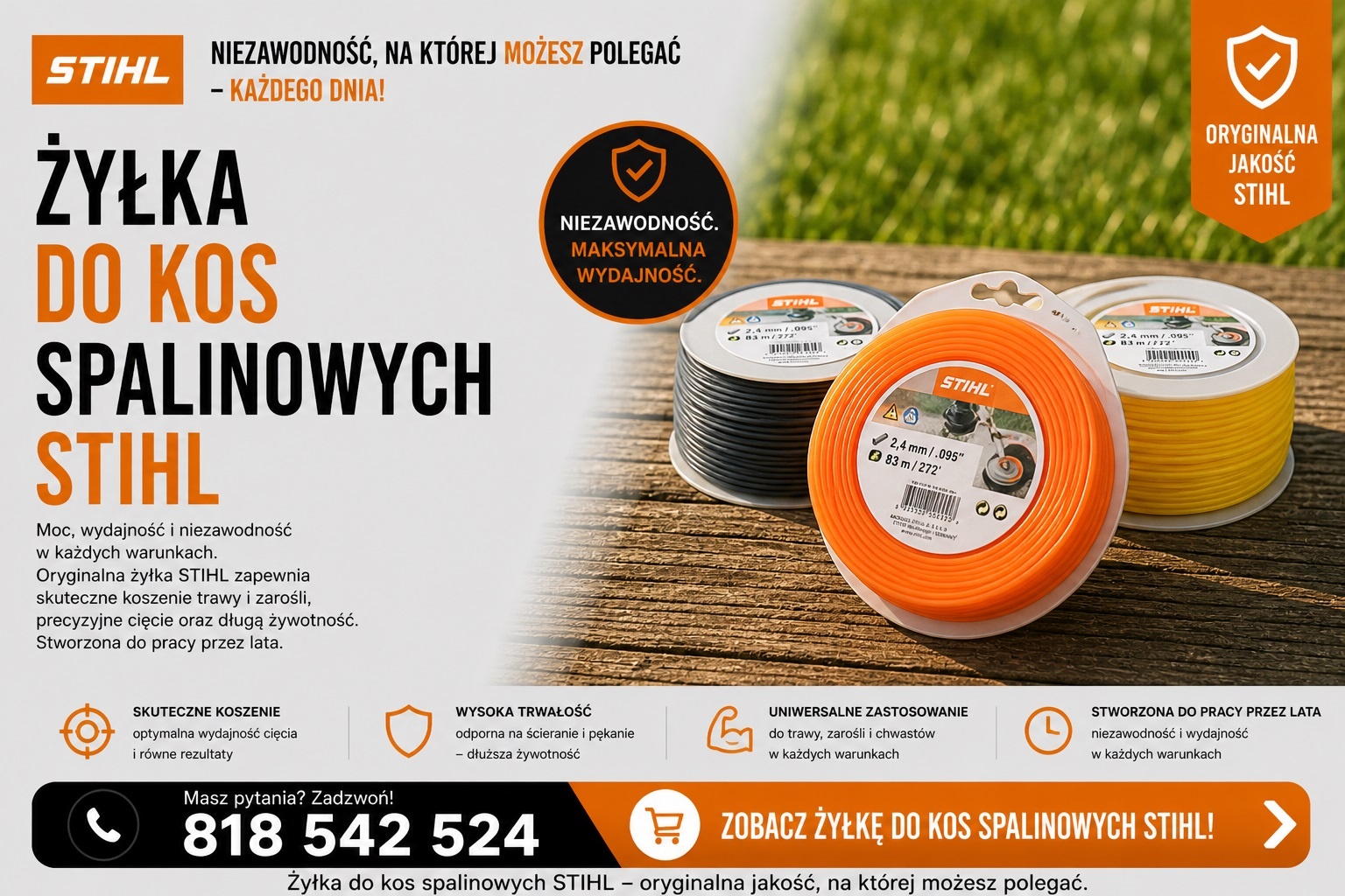 Żyłki Koszące