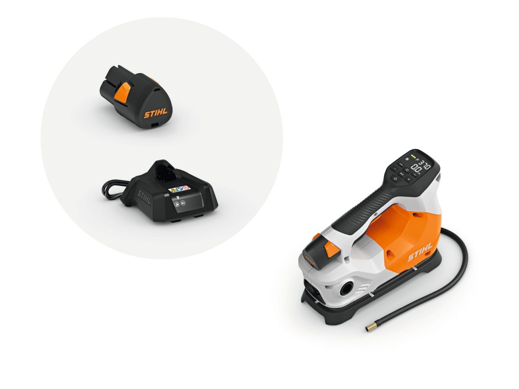 Kompresor STIHL KOA 20, zestaw z aku. AS 2 i ład. AL 1